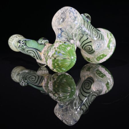 Glass Berry Cupcake Sidecar Bubbler