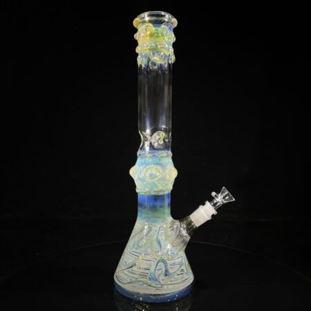 50x5 16" Ripple Fume Beaker Bong