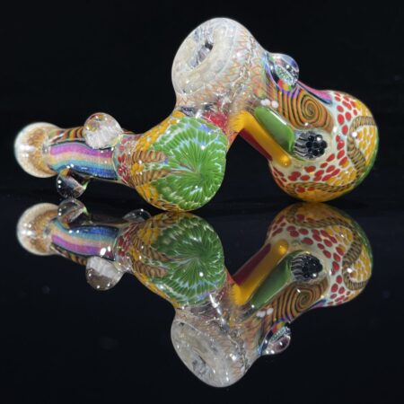 Glass Berry Cupcake Sidecar Bubbler