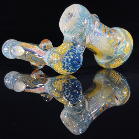 Glass Berry Cupcake Sidecar Bubbler