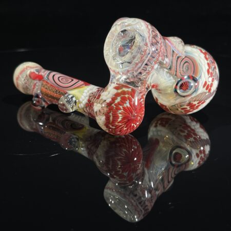 Glass Berry Cupcake Sidecar Bubbler