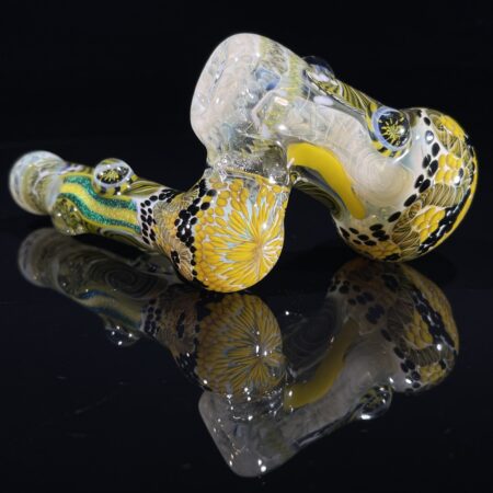Glass Berry Cupcake Sidecar Bubbler