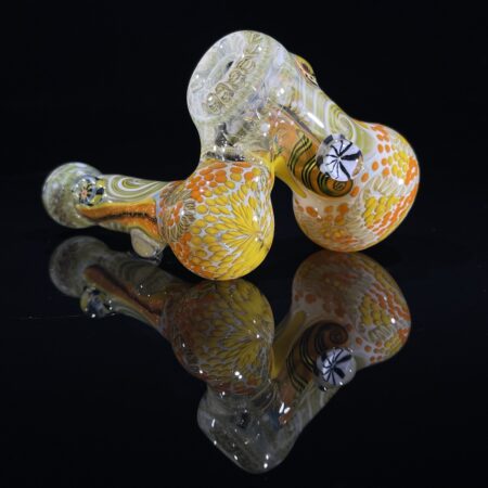 Glass Berry Cupcake Sidecar Bubbler