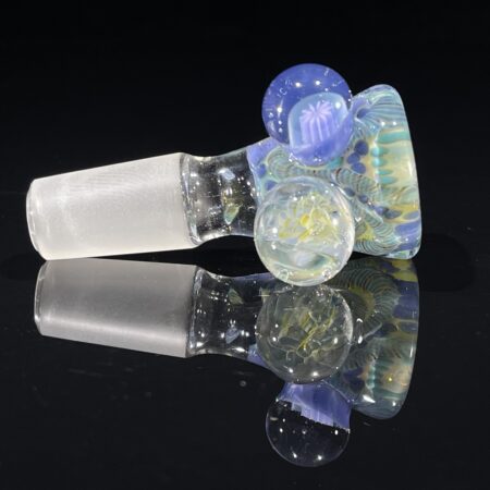Glass Berry Cupcake 14mm Pull Slide