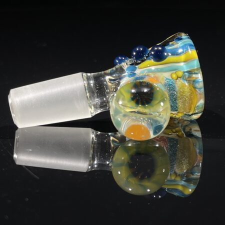 Glass Berry Cupcake 14mm Pull Slide