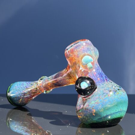 Purple Magic Mushroom Opal Bubbler