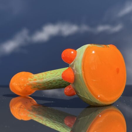 Color Fade Frit Pipe w/ Color Cap
