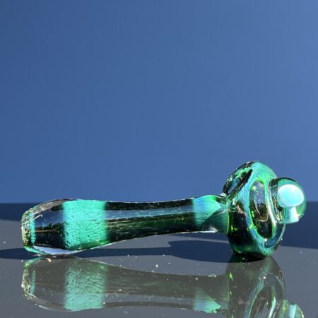 Exp Jade Mushroom Glass Pipe