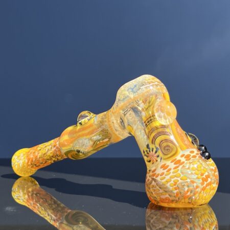 Glass Berry Cupcake Hammer Bubbler