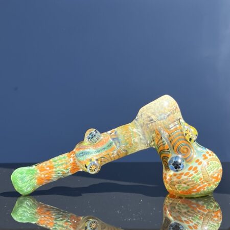 Glass Berry Cupcake Hammer Bubbler
