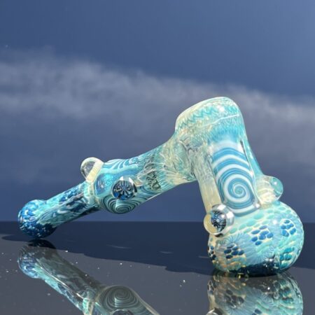 Glass Berry Cupcake Hammer Bubbler