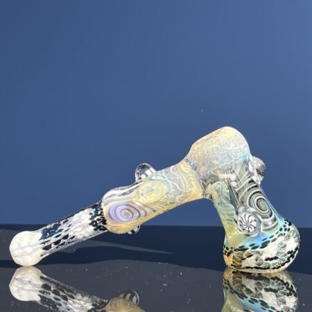 Glass Berry Cupcake Hammer Bubbler