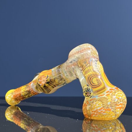 Glass Berry Cupcake Hammer Bubbler
