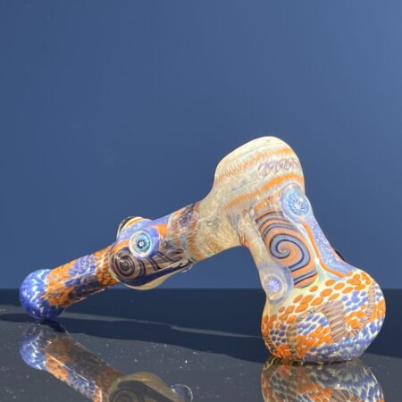 Glass Berry Cupcake Hammer Bubbler