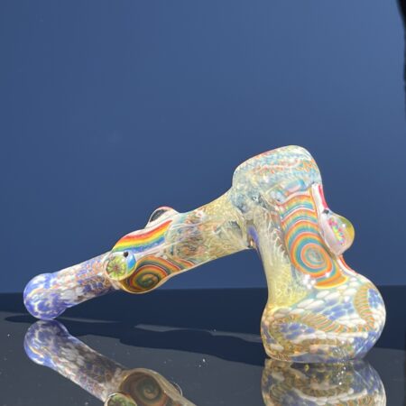 Glass Berry Cupcake Hammer Bubbler