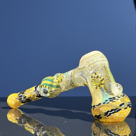 Glass Berry Cupcake Hammer Bubbler