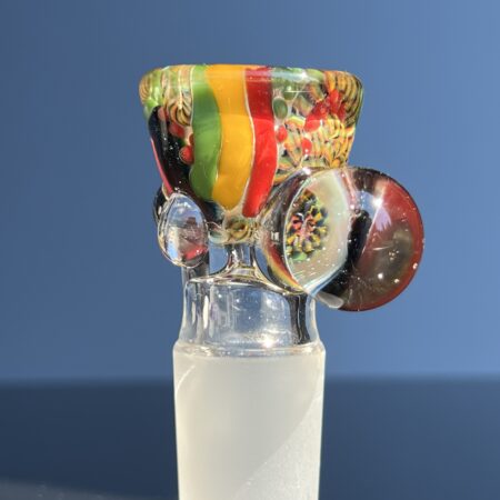 Glass Berry Cupcake 18mm Pull Slide