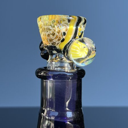 Glass Berry Cupcake 18mm Pull Slide