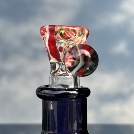 Glass Berry Cupcake 18mm Pullslide
