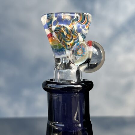 Glass Berry Cupcake 18mm Pullslide
