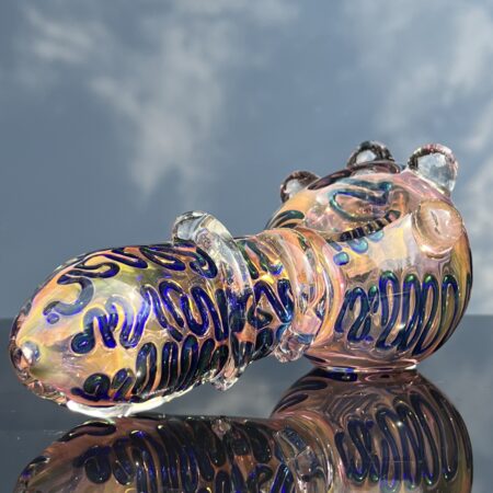 Chunky Marble Glass Pipe