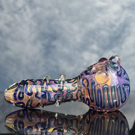 Chunky Marble Glass Pipe