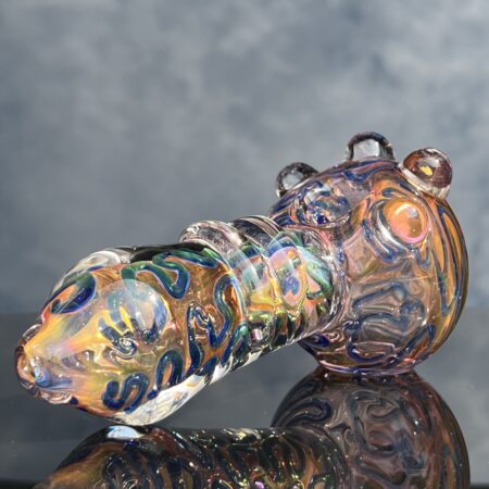Chunky Marble Glass Pipe