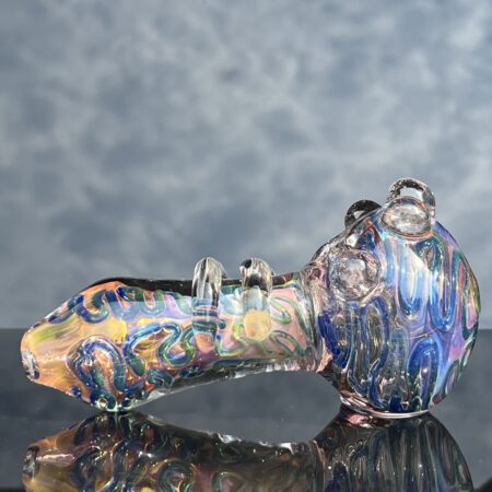 Chunky Marble Glass Pipe