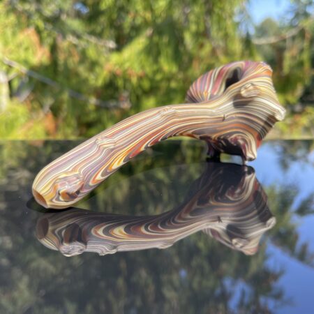 The Hunter Woodgrain Glass Spoon