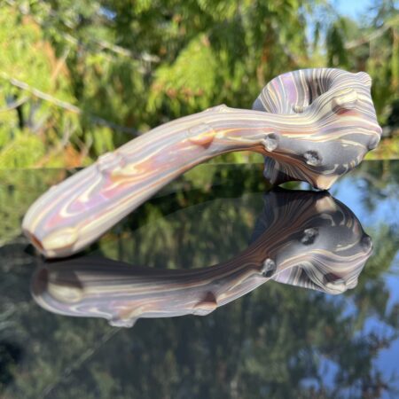 The Hunter Woodgrain Glass Spoon