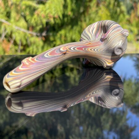 The Hunter Woodgrain Glass Spoon