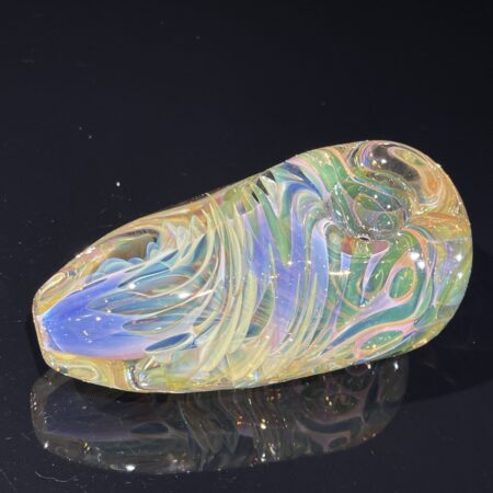Gold Fume Egg Spoon Pipe