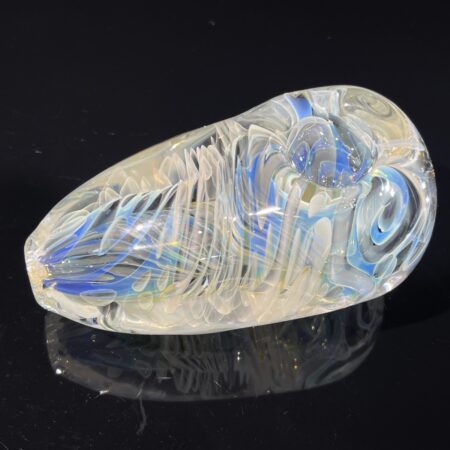 Silver Fume Egg Spoon Pipe