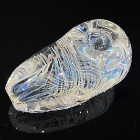 Silver Fume Egg Spoon Pipe
