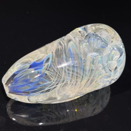Silver Fume Egg Spoon Pipe