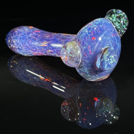 Large+ Purple Nebula Crushed Opal Pipe