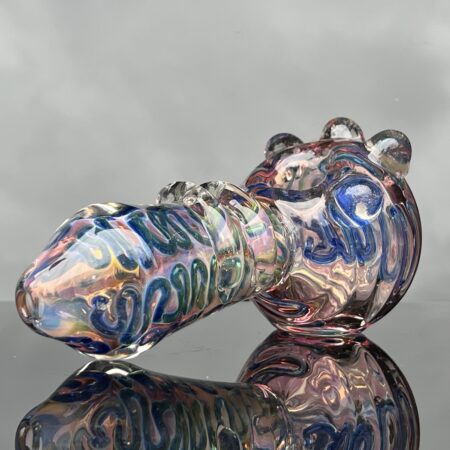 Chunky Marble Glass Pipe