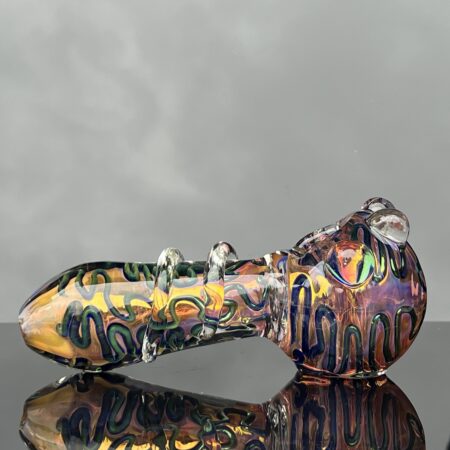 Chunky Marble Glass Pipe