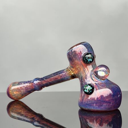 Purple Magic Opal Hammer Bubbler