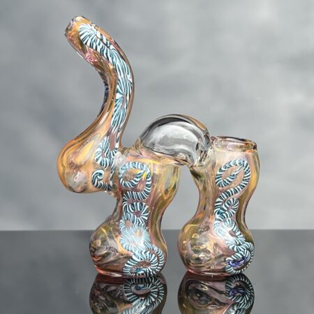 *Reduced* Fume IO Cane Double Bubbler
