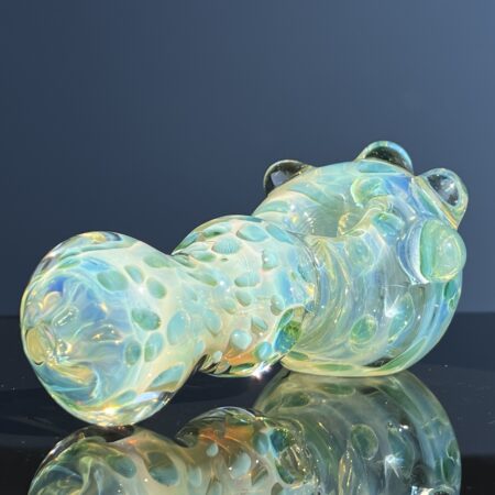 Chunky Fumed Moon Dot Spoon