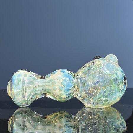 Chunky Fumed Moon Dot Spoon
