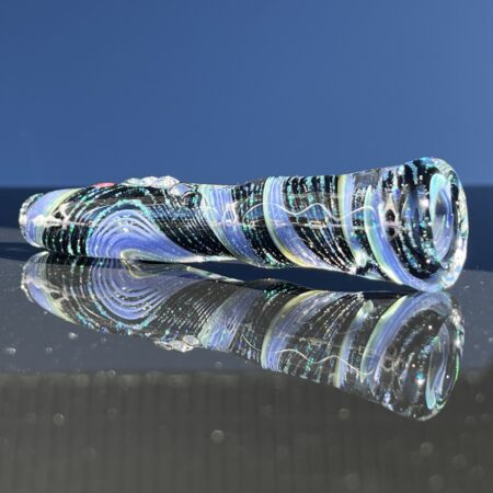 Purple Crushed Opal Chillum