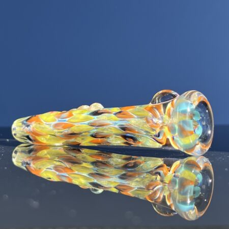 Marbled Dot Glass Chillum