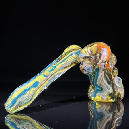Fumed Inside Out Sidecar Glass Bubbler