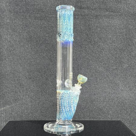 15" Fumed Color Rake Straight Bong