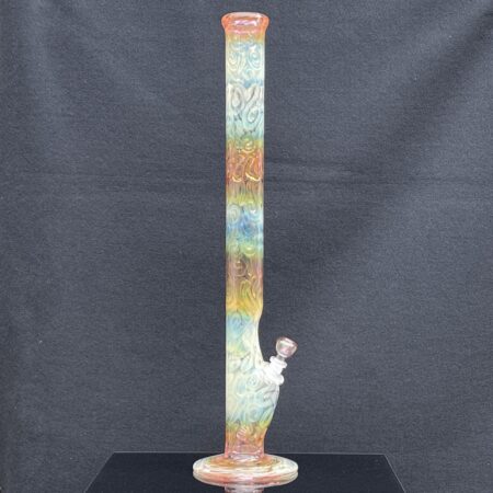 24" Gold Fumed Straight Bong