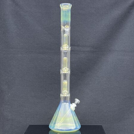 24" Fumed Quad Beaker Bong