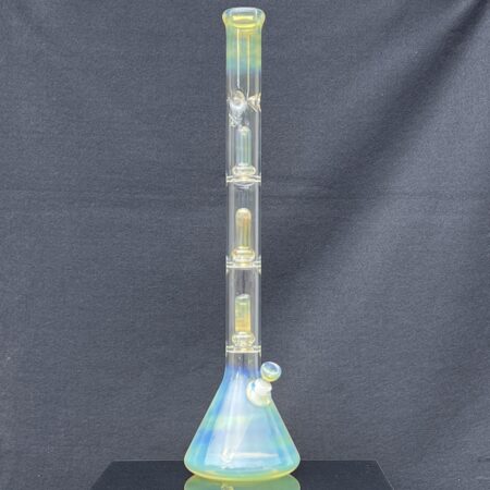 24" Fumed Quad Beaker Bong