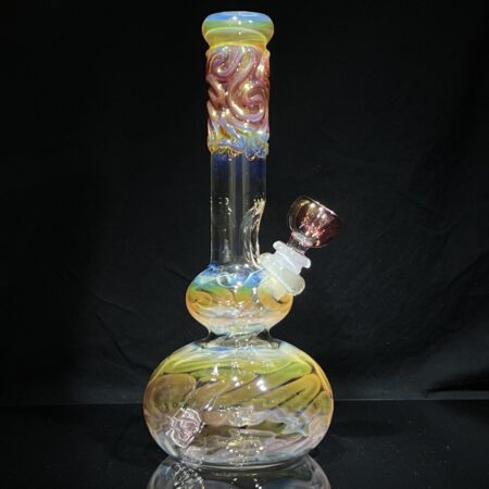 10" Fumed Double Bubble Bong